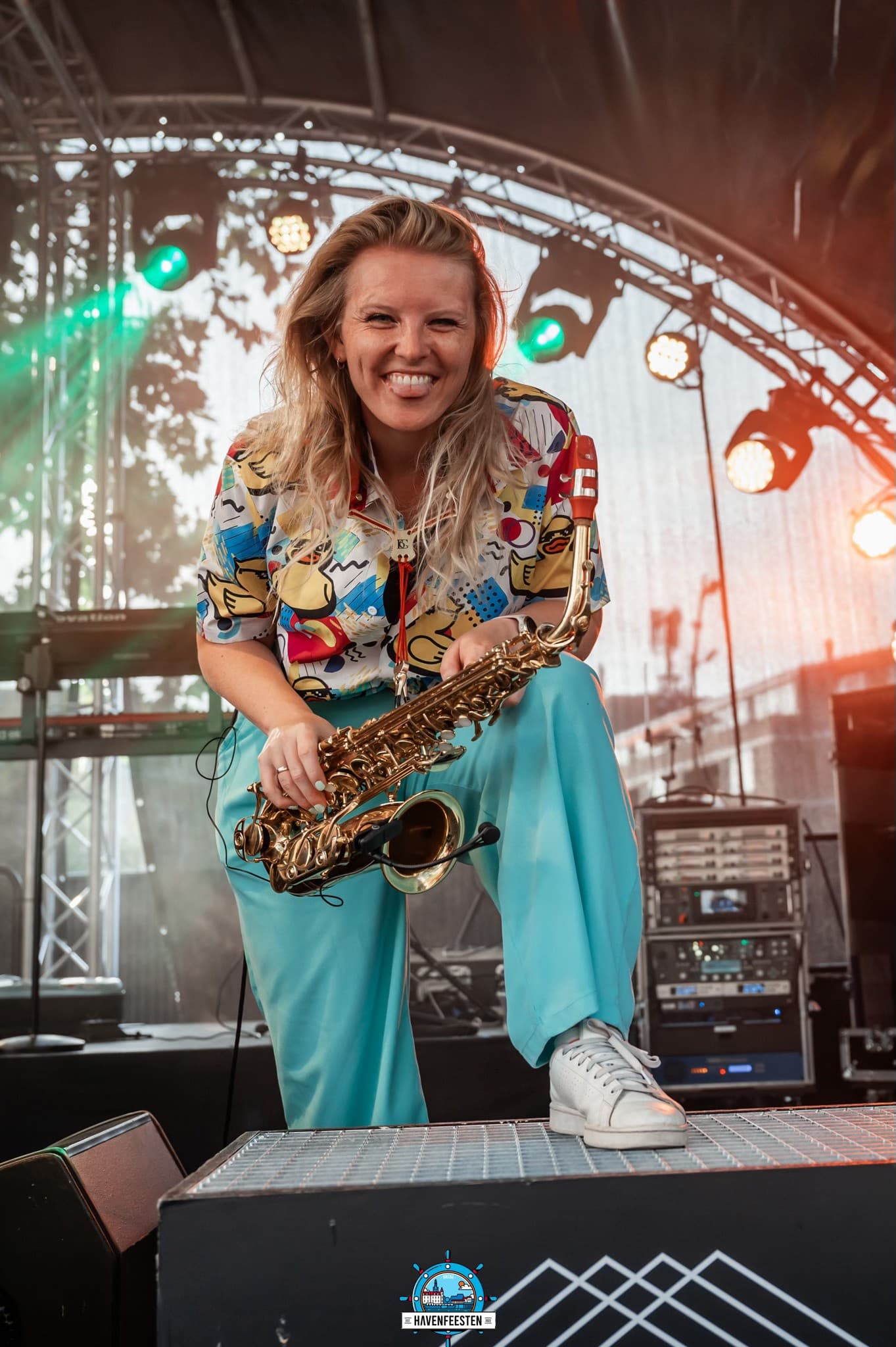 Monique on Sax